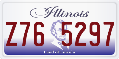 IL license plate Z765297
