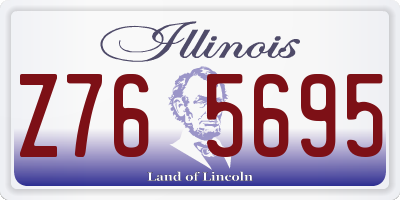 IL license plate Z765695