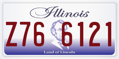 IL license plate Z766121