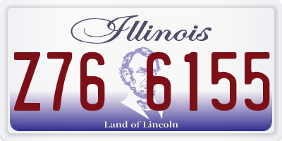IL license plate Z766155