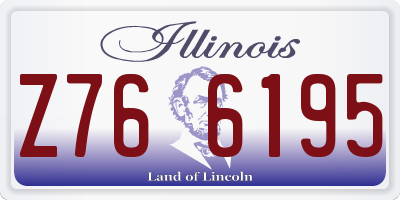 IL license plate Z766195