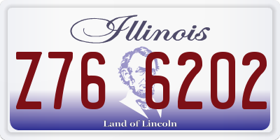 IL license plate Z766202