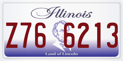 IL license plate Z766213
