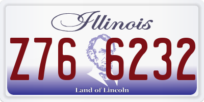 IL license plate Z766232