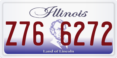 IL license plate Z766272