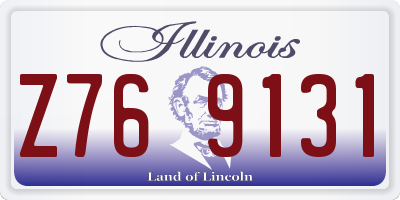IL license plate Z769131