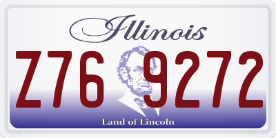IL license plate Z769272