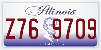 IL license plate Z769709