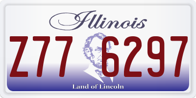 IL license plate Z776297