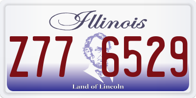 IL license plate Z776529