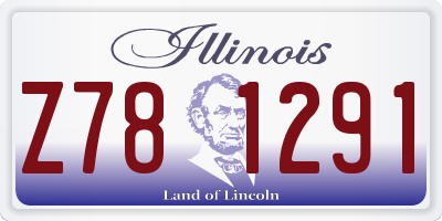 IL license plate Z781291