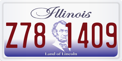 IL license plate Z781409