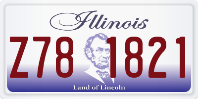 IL license plate Z781821