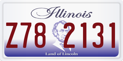 IL license plate Z782131