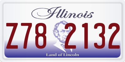 IL license plate Z782132