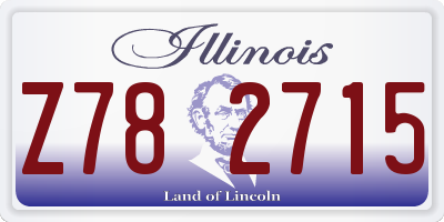 IL license plate Z782715