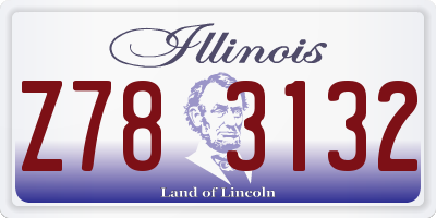 IL license plate Z783132