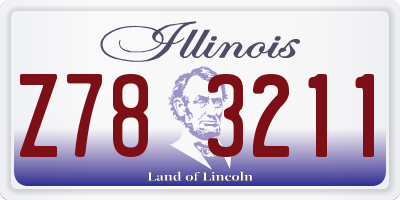 IL license plate Z783211
