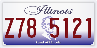 IL license plate Z785121