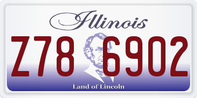 IL license plate Z786902