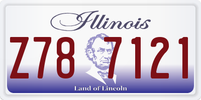 IL license plate Z787121