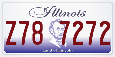 IL license plate Z787272