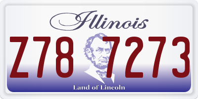 IL license plate Z787273