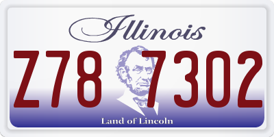 IL license plate Z787302