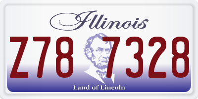 IL license plate Z787328