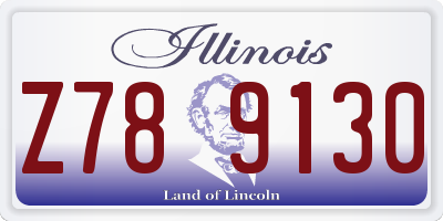 IL license plate Z789130