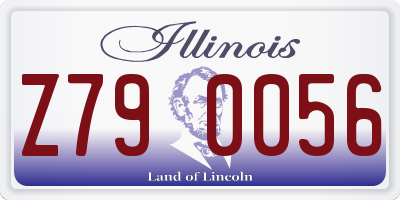 IL license plate Z790056