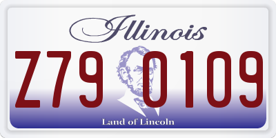 IL license plate Z790109
