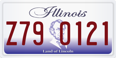 IL license plate Z790121