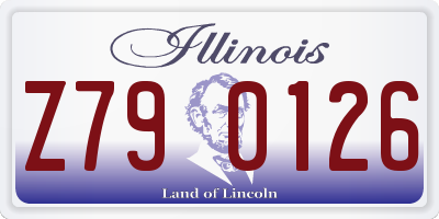 IL license plate Z790126