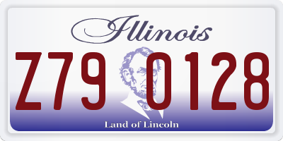 IL license plate Z790128