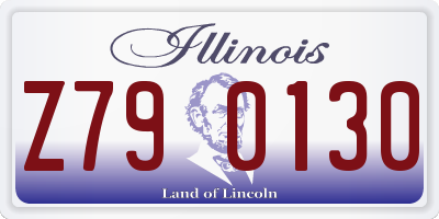 IL license plate Z790130
