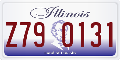 IL license plate Z790131