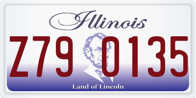 IL license plate Z790135