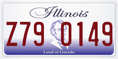 IL license plate Z790149