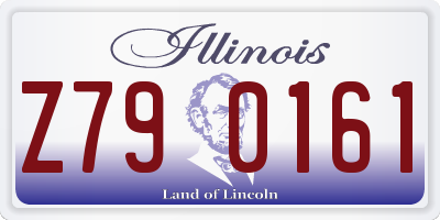 IL license plate Z790161