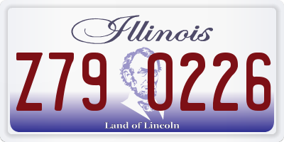 IL license plate Z790226