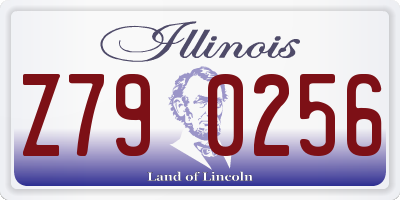 IL license plate Z790256