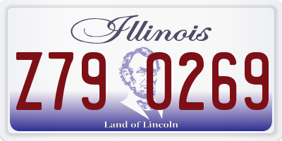 IL license plate Z790269