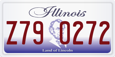 IL license plate Z790272