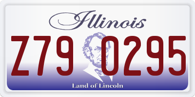 IL license plate Z790295