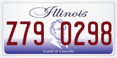 IL license plate Z790298