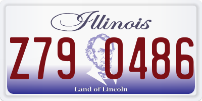 IL license plate Z790486