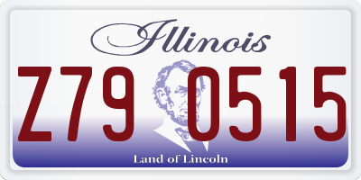 IL license plate Z790515
