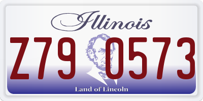 IL license plate Z790573