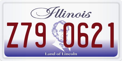 IL license plate Z790621